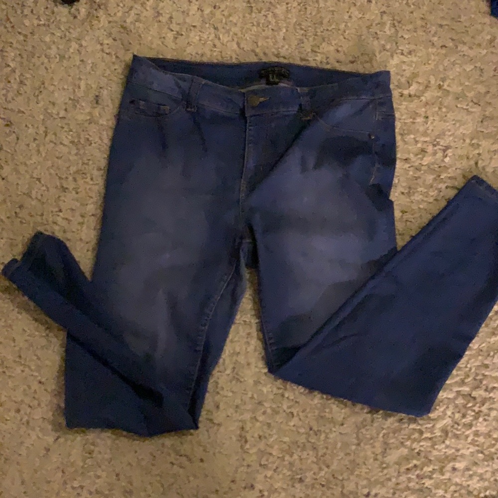 Forever 21 high waisted jeans - size 14